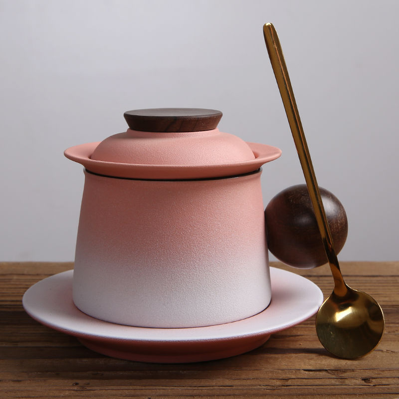 日式陶瓷漸變咖啡杯