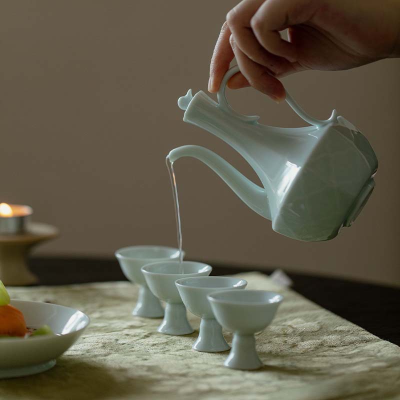 日式清酒陶瓷酒具套裝