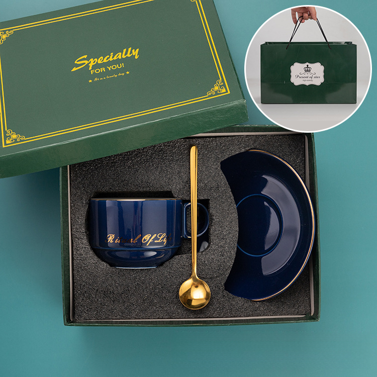 歐式陶瓷咖啡杯碟