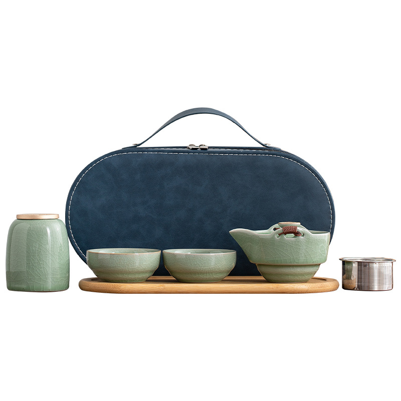 便攜式旅行箱茶具套裝