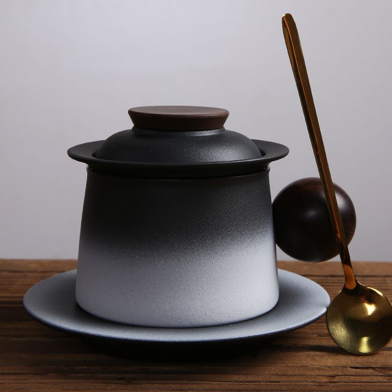 日式陶瓷漸變咖啡杯