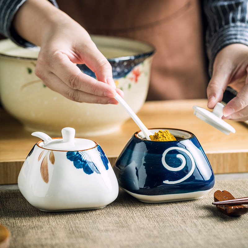 日式家用調味罐