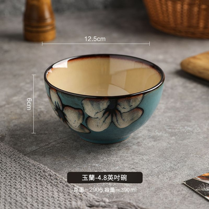 日式復古陶瓷米飯