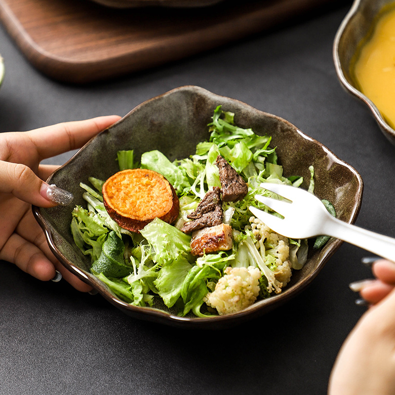 復古日式窯變餐具