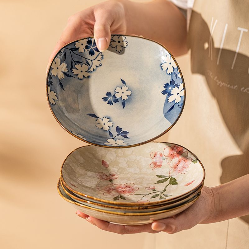 日式浪漫櫻花方盤