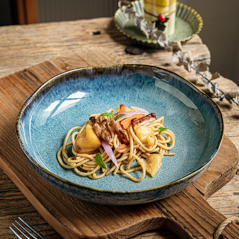 云復古輕奢不規則盤子