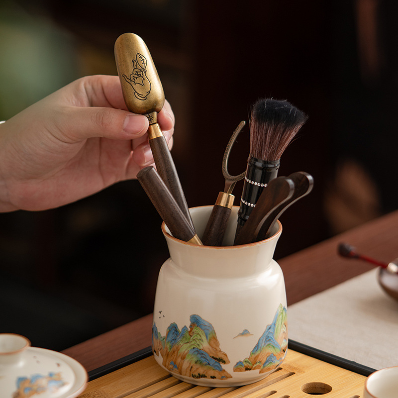 汝窯茶道六君子