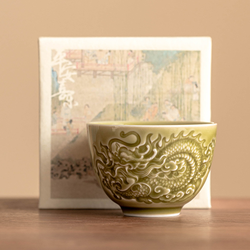 龍紋大碗主人杯