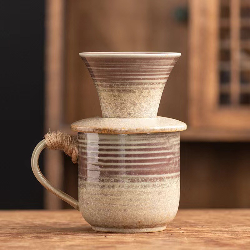 陶瓷滴漏式咖啡分享壺
