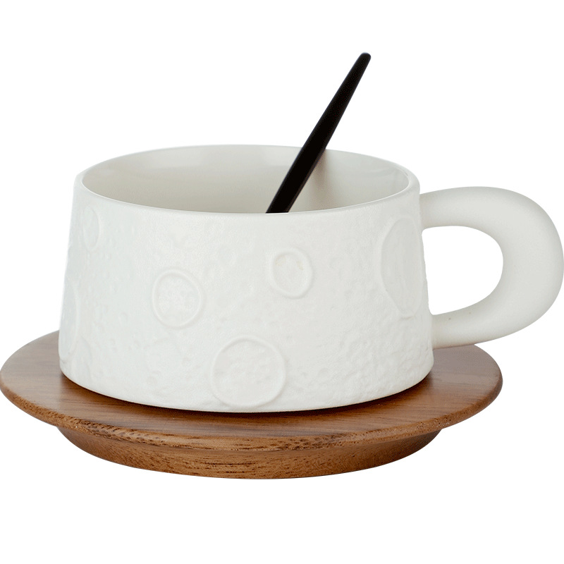 月球陶瓷咖啡杯