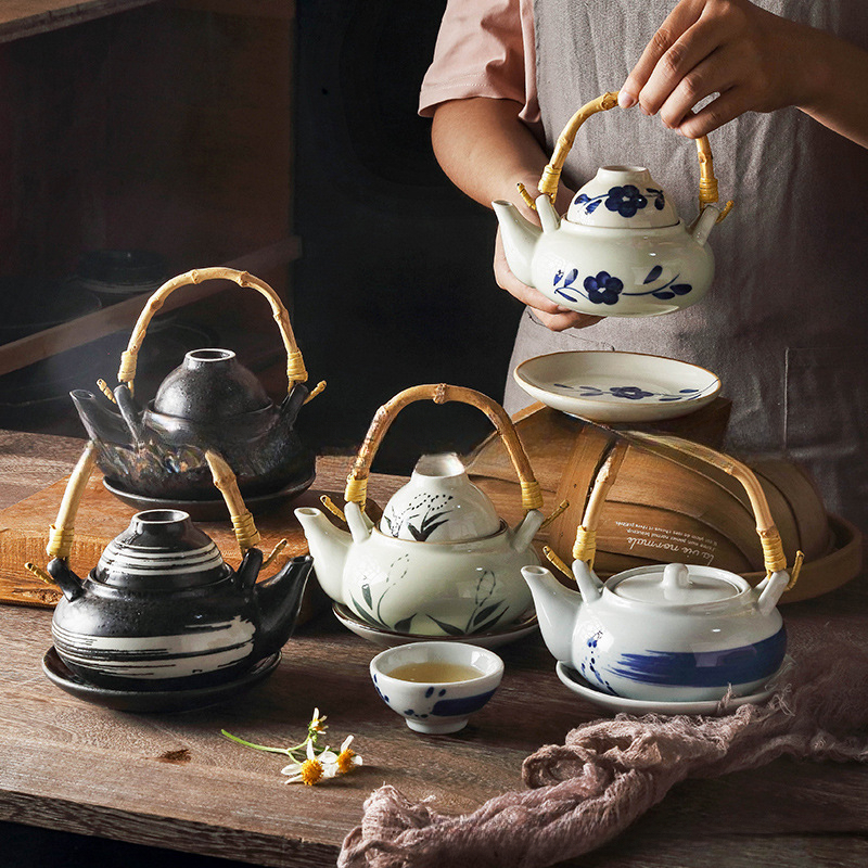 日式陶瓷茶壺