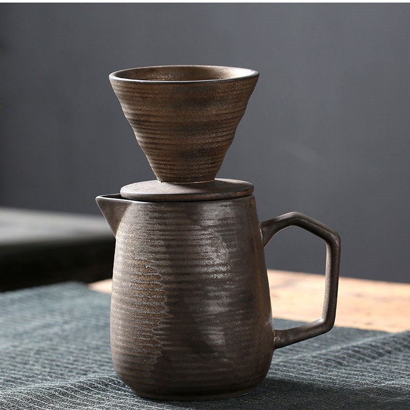 陶瓷滴漏式咖啡分享壺