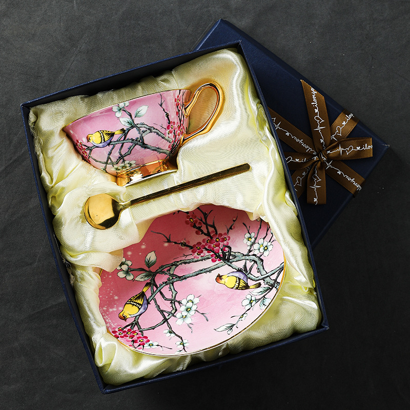 花之戀咖啡杯碟禮盒裝