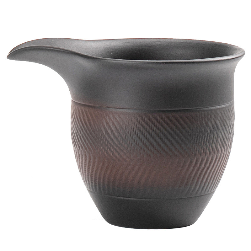 紫陶跳刀公道杯