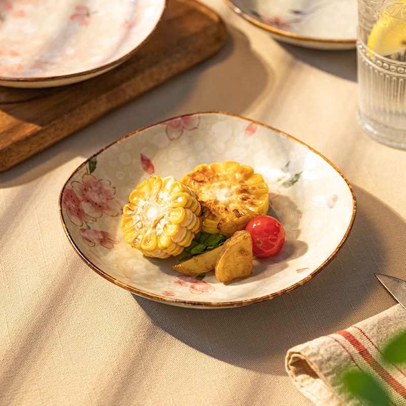 日式浪漫櫻花方盤