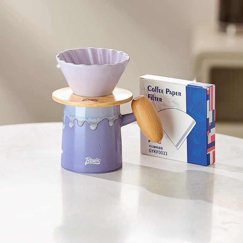 馬卡龍陶瓷首衝咖啡壺