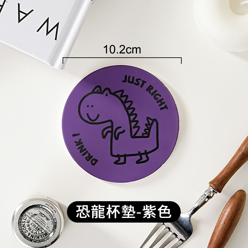 恐龍卡通隔熱墊