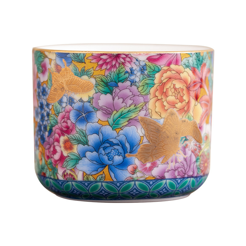 琺瑯彩芳華主人杯