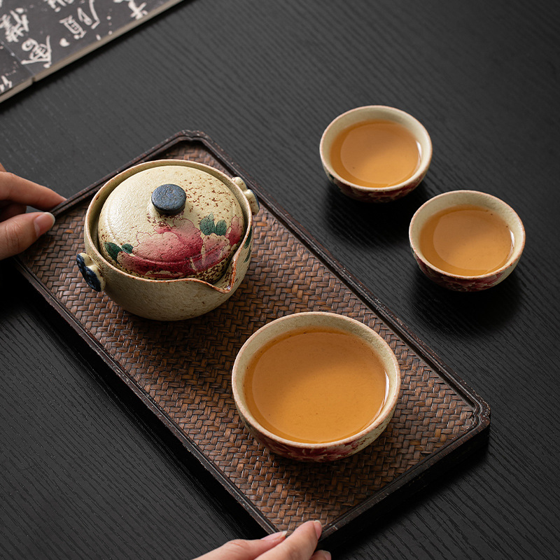 便攜式旅行茶具露營快客杯