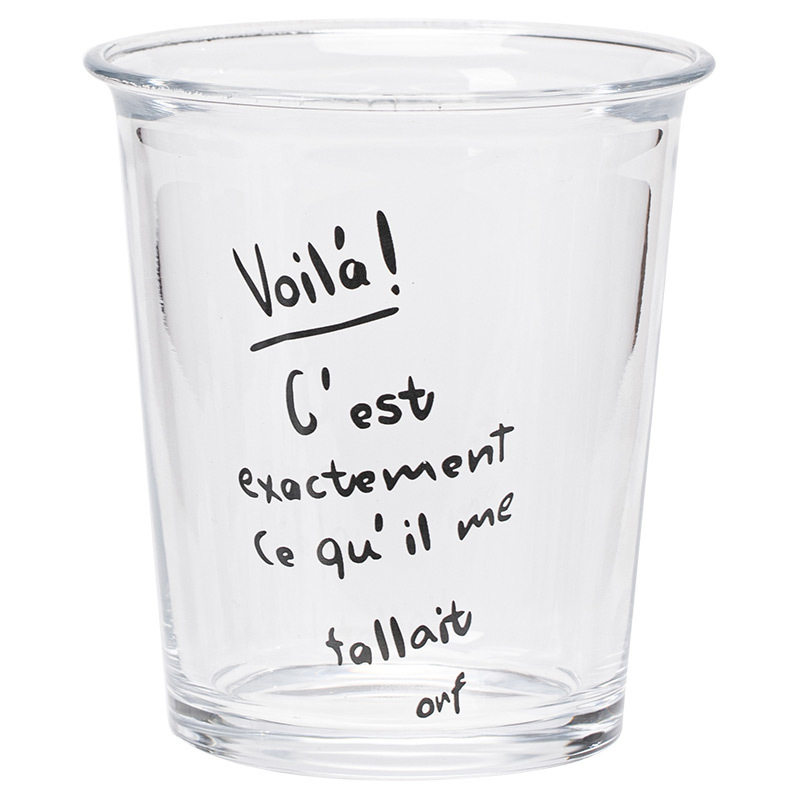 印花玻璃咖啡杯