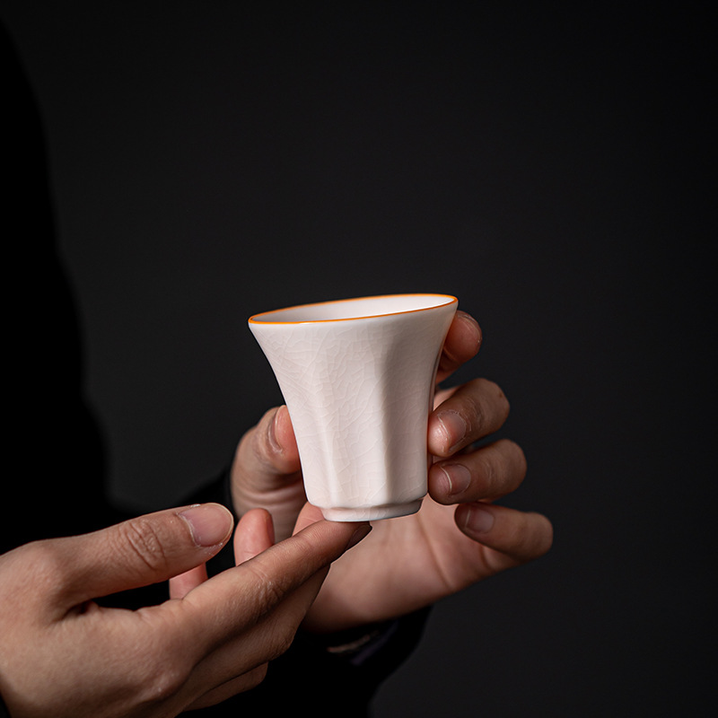 玉脂汝瓷聞香品茗杯