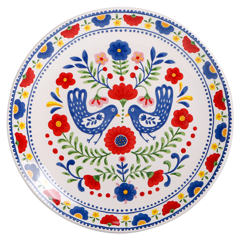 創意彩繪陶瓷盤子