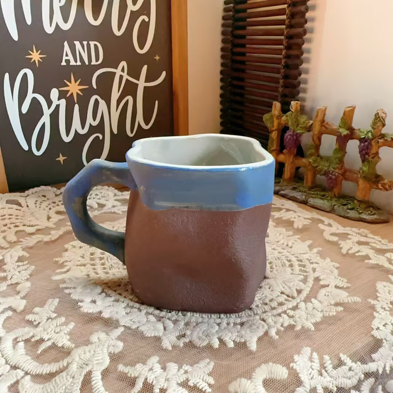 日式高顏值窯變咖啡杯