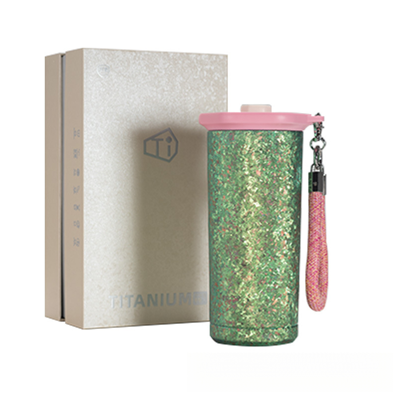 純鈦吸管保溫杯