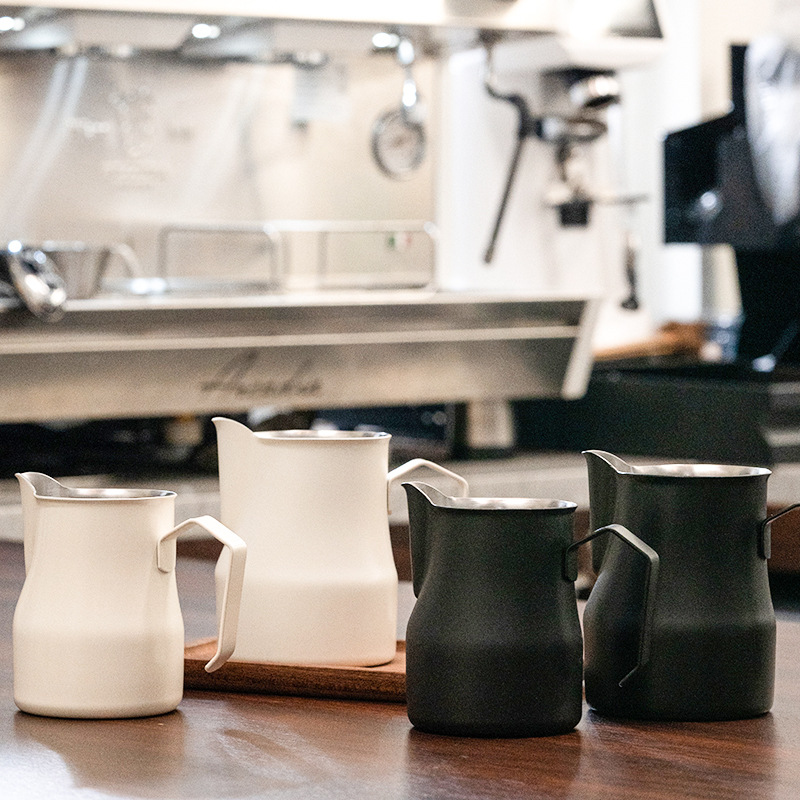 意式304不鏽鋼帶刻度拉花杯