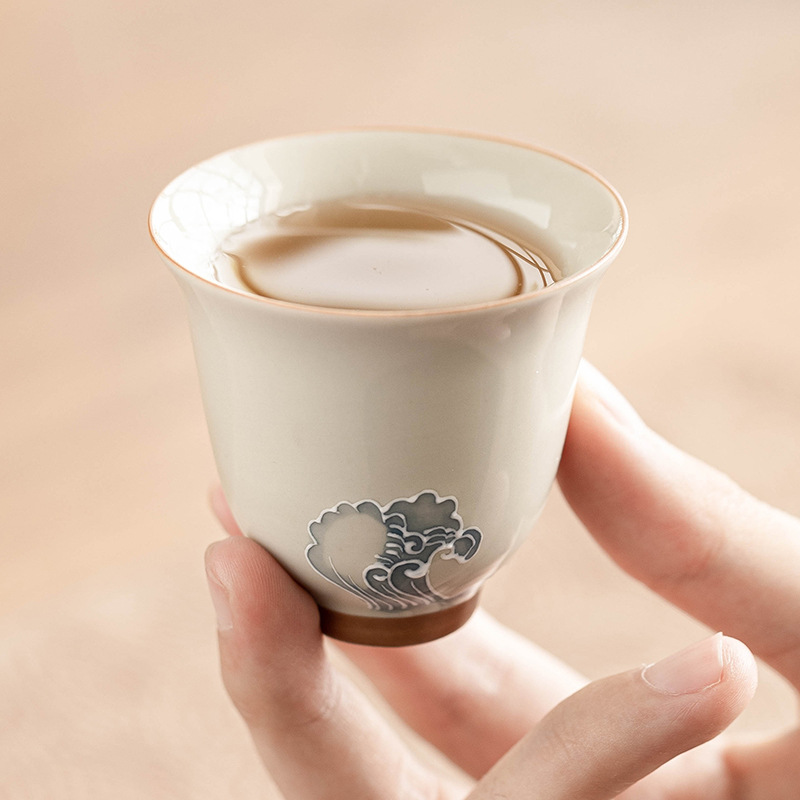 海浪鈴鐺小茶杯