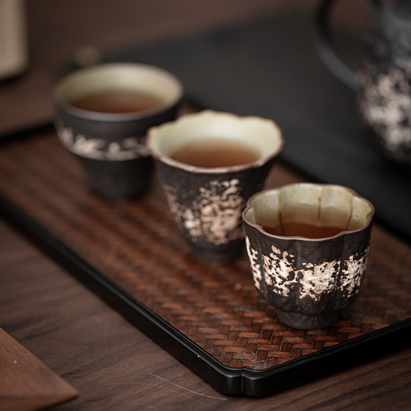 復古陶瓷品茗杯