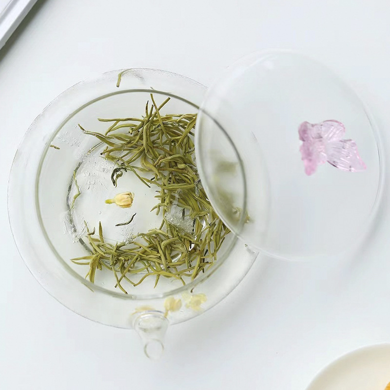 日式玻璃蝴蝶冷泡壺