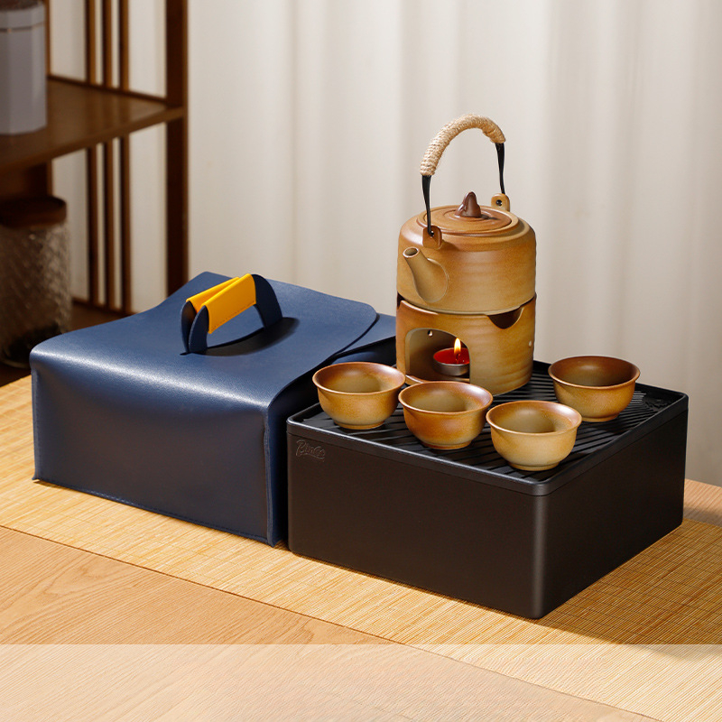 高硼硅耐高溫側把壺茶水壺