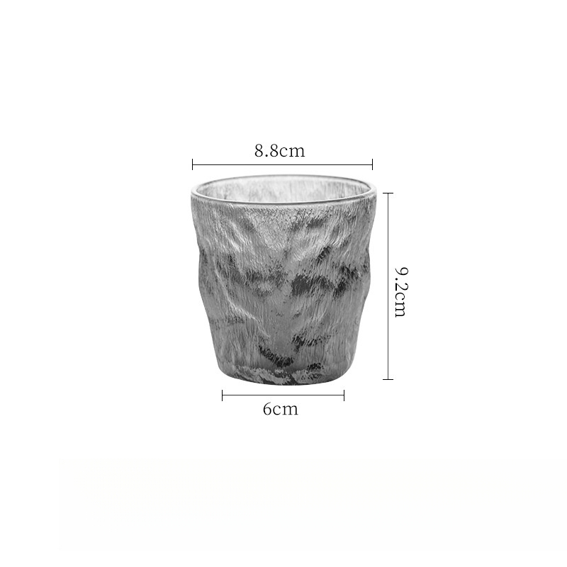 冰川紋玻璃杯