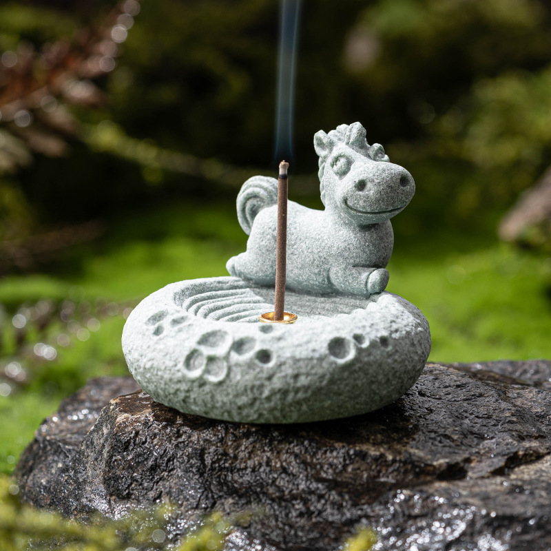 十二生肖香插擺件