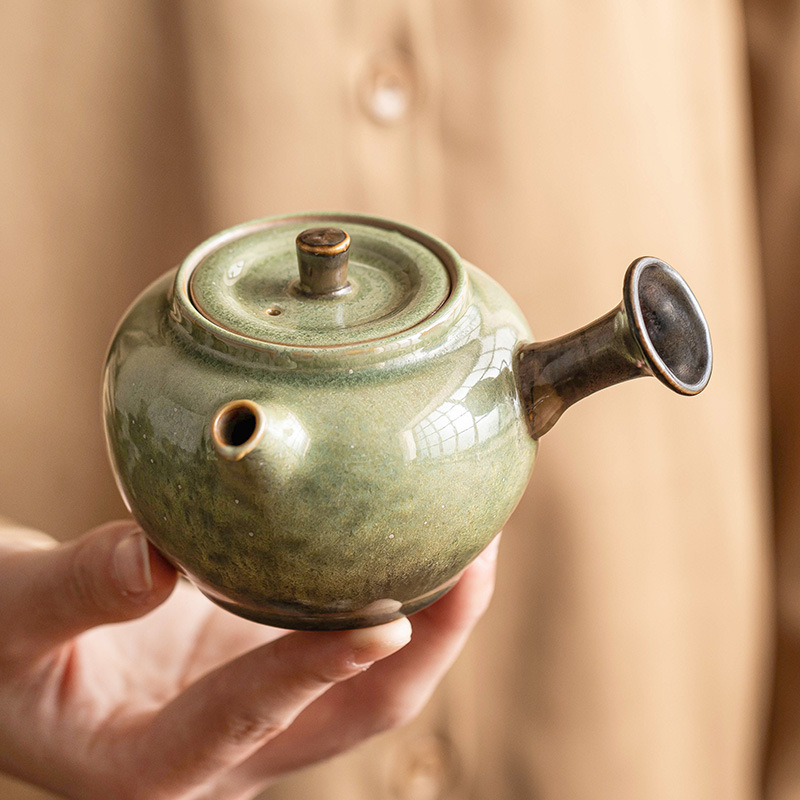 窯變星空側耳傾聽壺