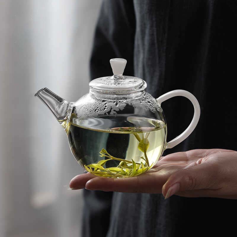 茶水分離玻璃迷你泡水壺