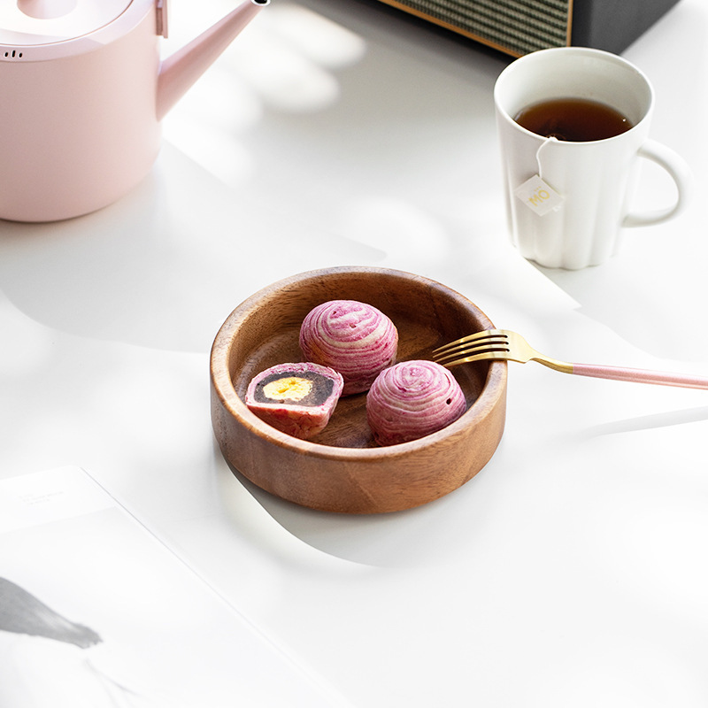 南美胡桃可堆疊日式點心盤