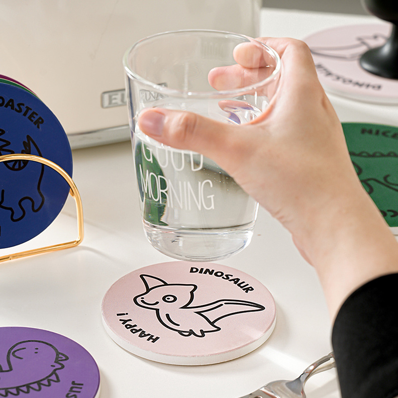 恐龍卡通隔熱墊