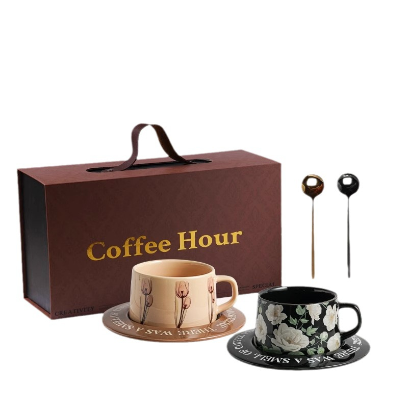 陶瓷咖啡杯碟套裝