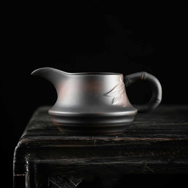 紫陶竹韻公道杯