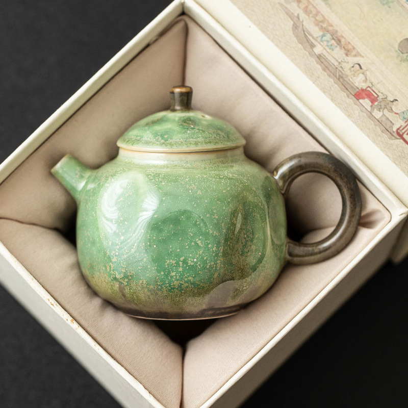 窯變星空妙趣壺