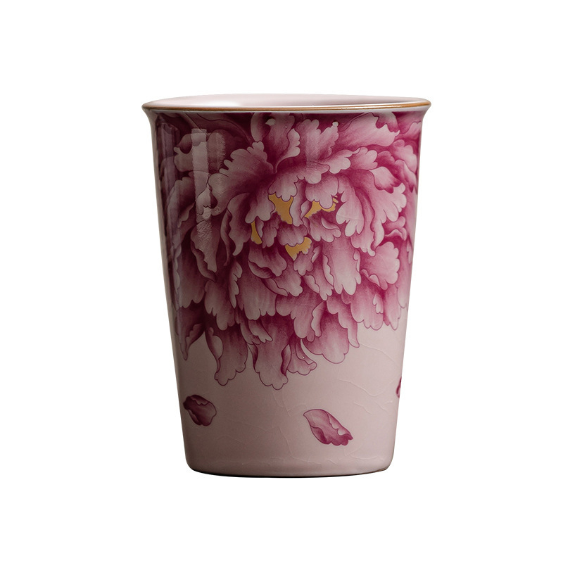 仿古汝窯可樂杯陶瓷杯