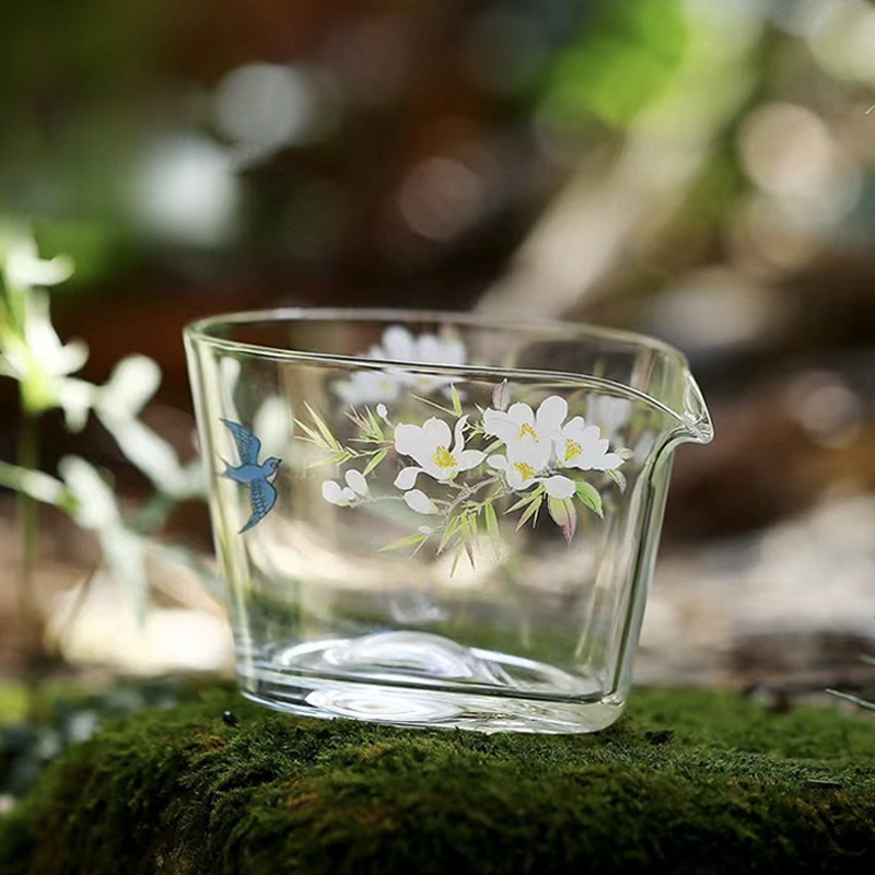 春歸玻璃水滴公道杯分茶器