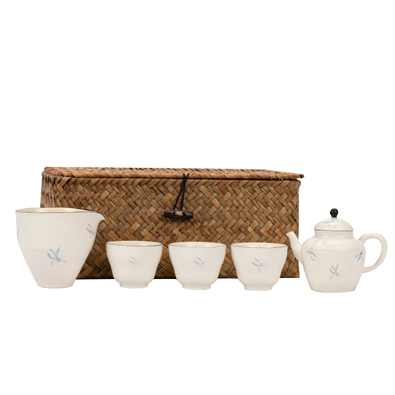 藤編茶具套裝