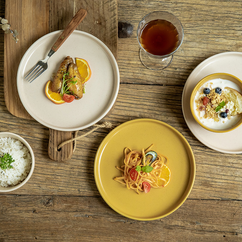 復古特色芝麻釉餐具系列