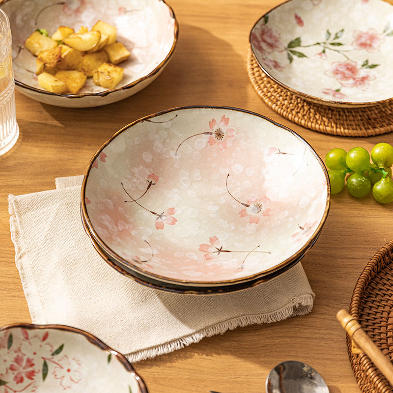 日式浪漫櫻花方盤