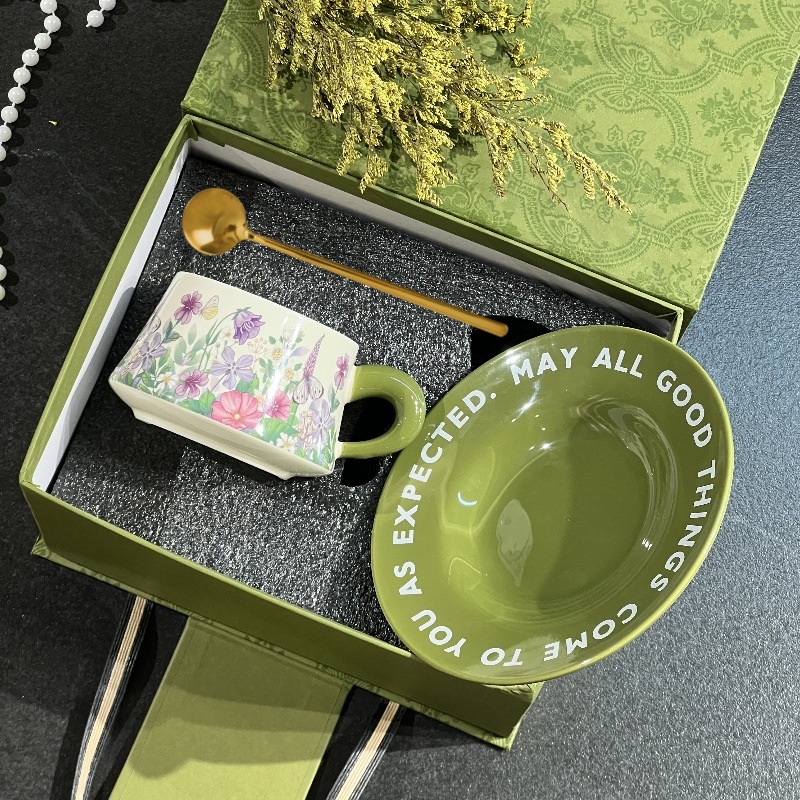花園禮盒系列咖啡杯碟套裝