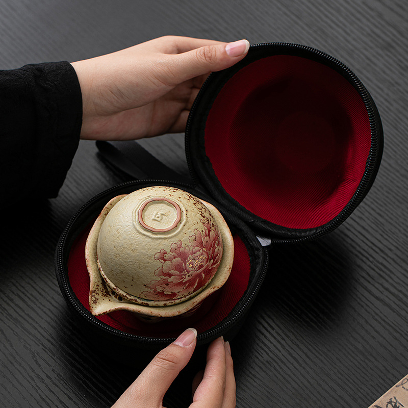 火石紅復古快客杯