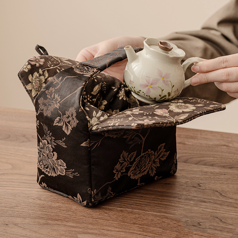 草木灰小雛菊陶瓷功夫茶具戶外便攜